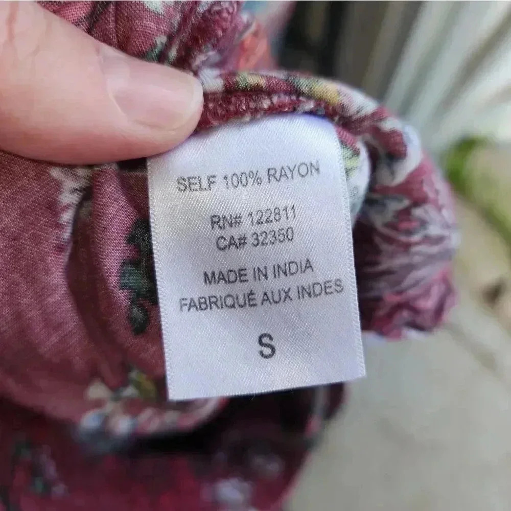 Beach Riot Colorful Floral Jogger Pants Boho Loungewear with Pockets S - Picture 6 of 7